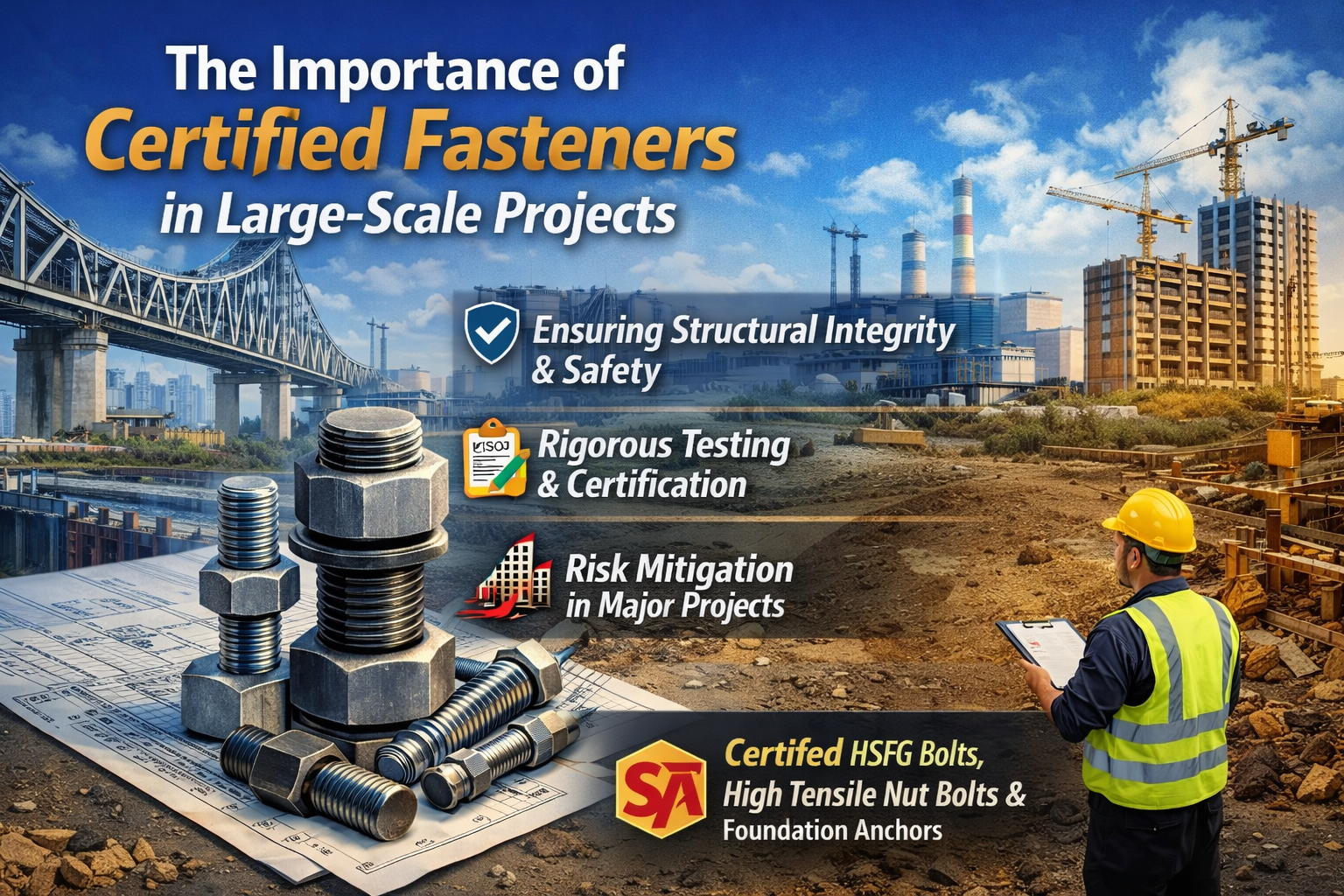 Certified Fasteners for Projects | Shree Ambey Fasteners